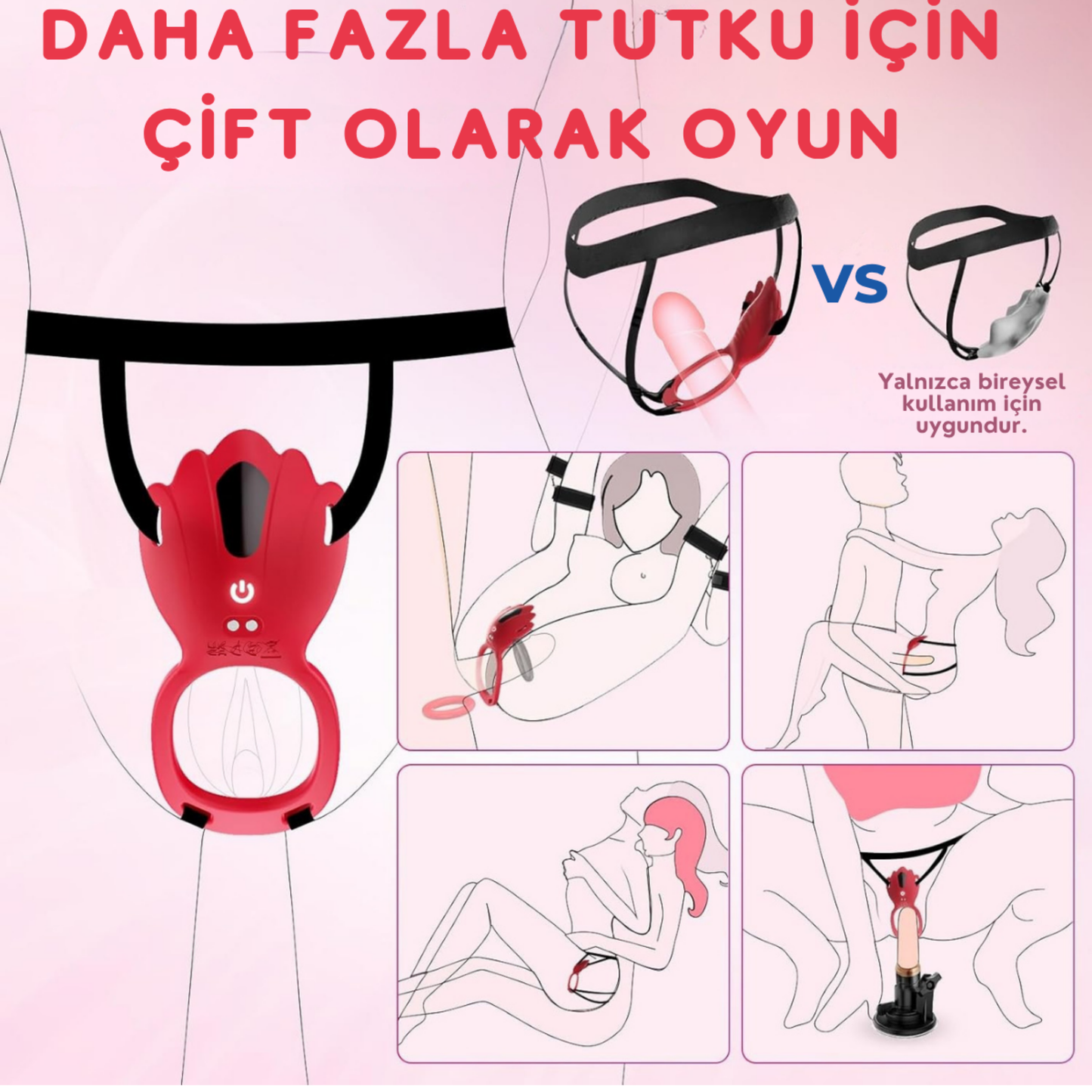 Mia™ - Çiftler için Uzaktan Kontrollü – Yoğun Klitoris Uyarımlı