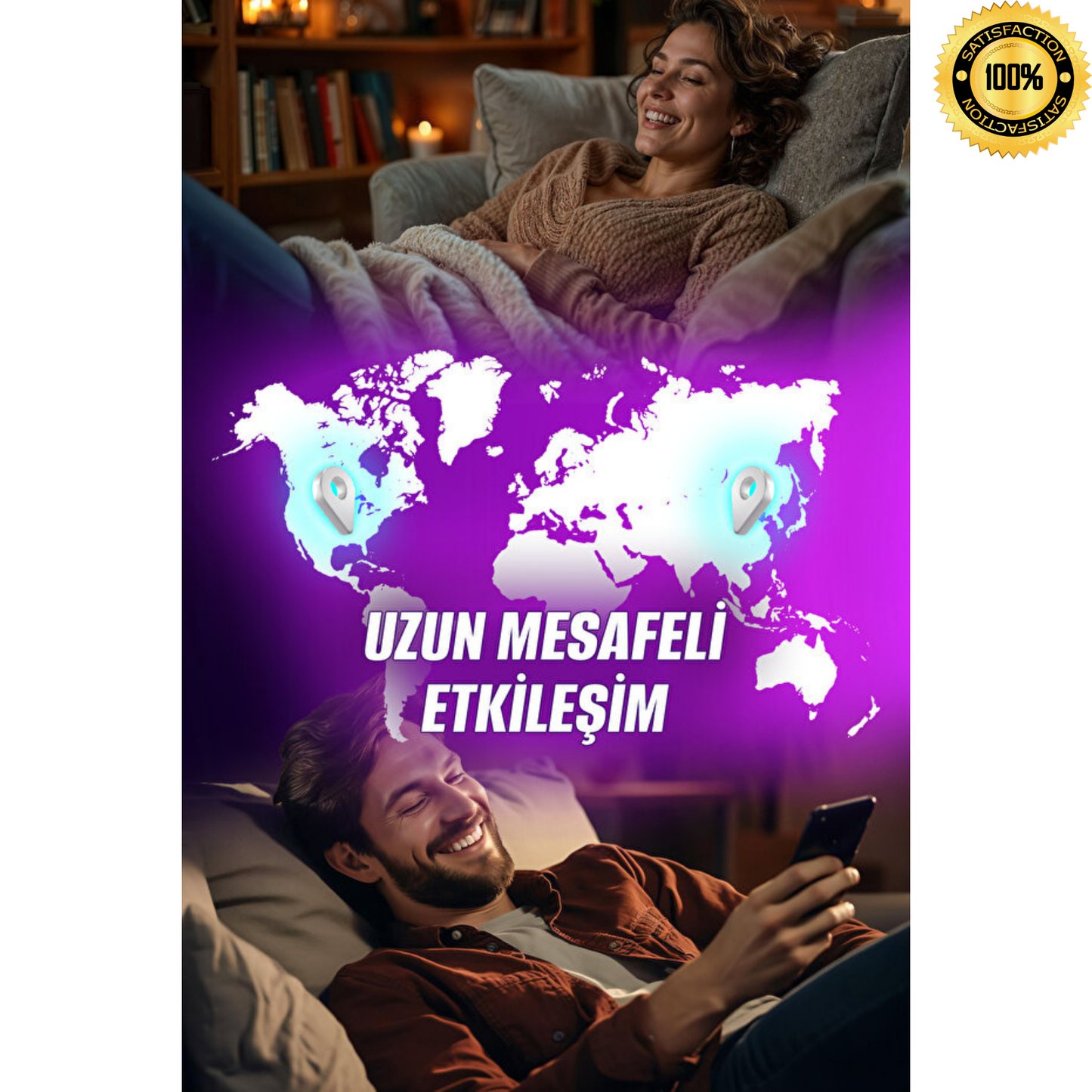 Mia™ - Çiftler için Uzaktan Kontrollü – Yoğun Klitoris Uyarımlı