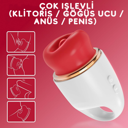 Luna Pro™ - Vakumlu Emiş – Gerçekçi Dil Yalama Modu