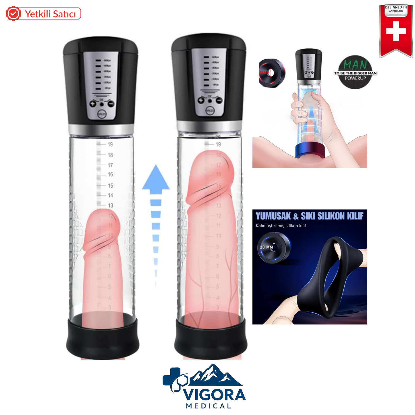IronFlow™ - Otomatik Vakumlu Penis Büyütücü