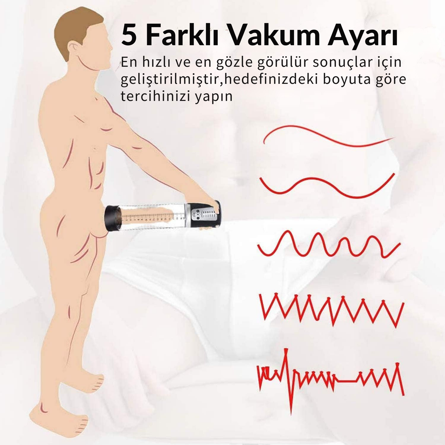 IronFlow™ - Otomatik Vakumlu Penis Büyütücü