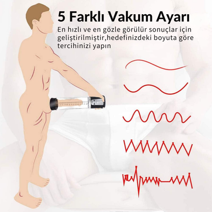 IronFlow™ - Otomatik Vakumlu Penis Büyütücü