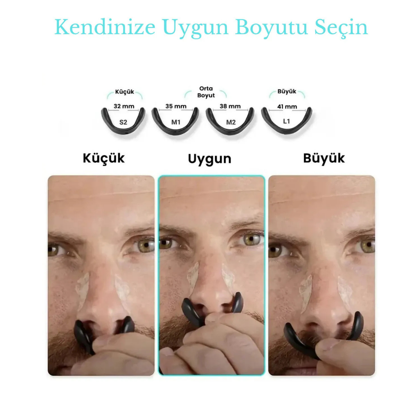 BreathBoost™ - Horlama Önleyici Mıknatıslı 30 Çift Burun Bandı - Premium Set