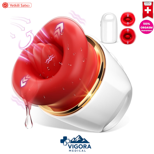 Luna Pro™ - Vakumlu Emiş – Gerçekçi Dil Yalama Modu